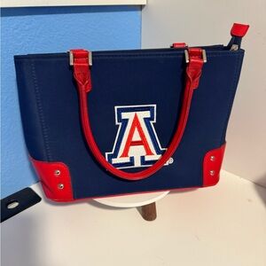 Arizona Women's Tote Bag - Navy and Red